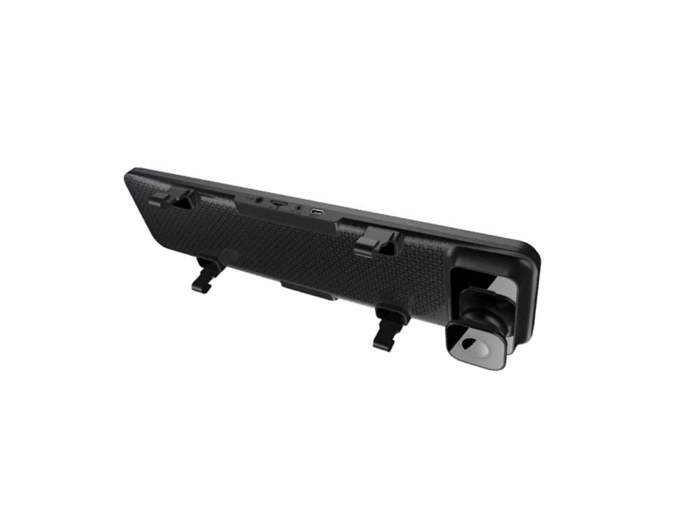 LCD monitor 11,26" s dual DVR kamerou v zrcátku pro montáž na zrcátko, 4K + 1080P