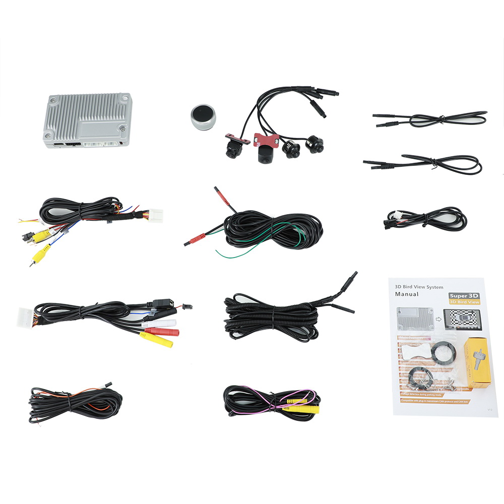 Panoramatický kamerový systém 360° s nahráváním