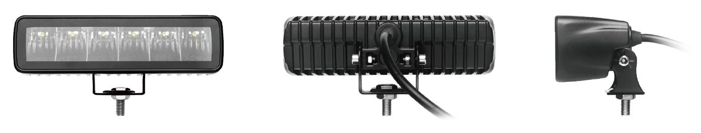 LED světlo obdélníkové, 18W, ECE R10