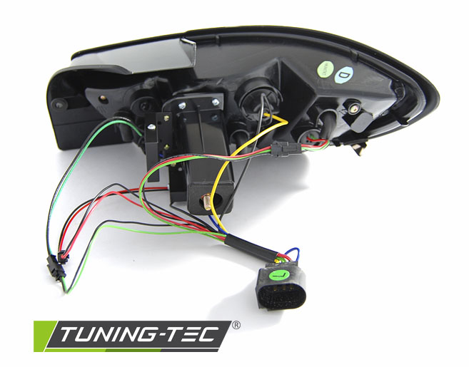 ZADNÍ SVĚTLA SEAT IBIZA 2008-2012, HATCHBACK, 3DVEŘ. LED BAR ČERVENÉ, KOUŘOVÉ