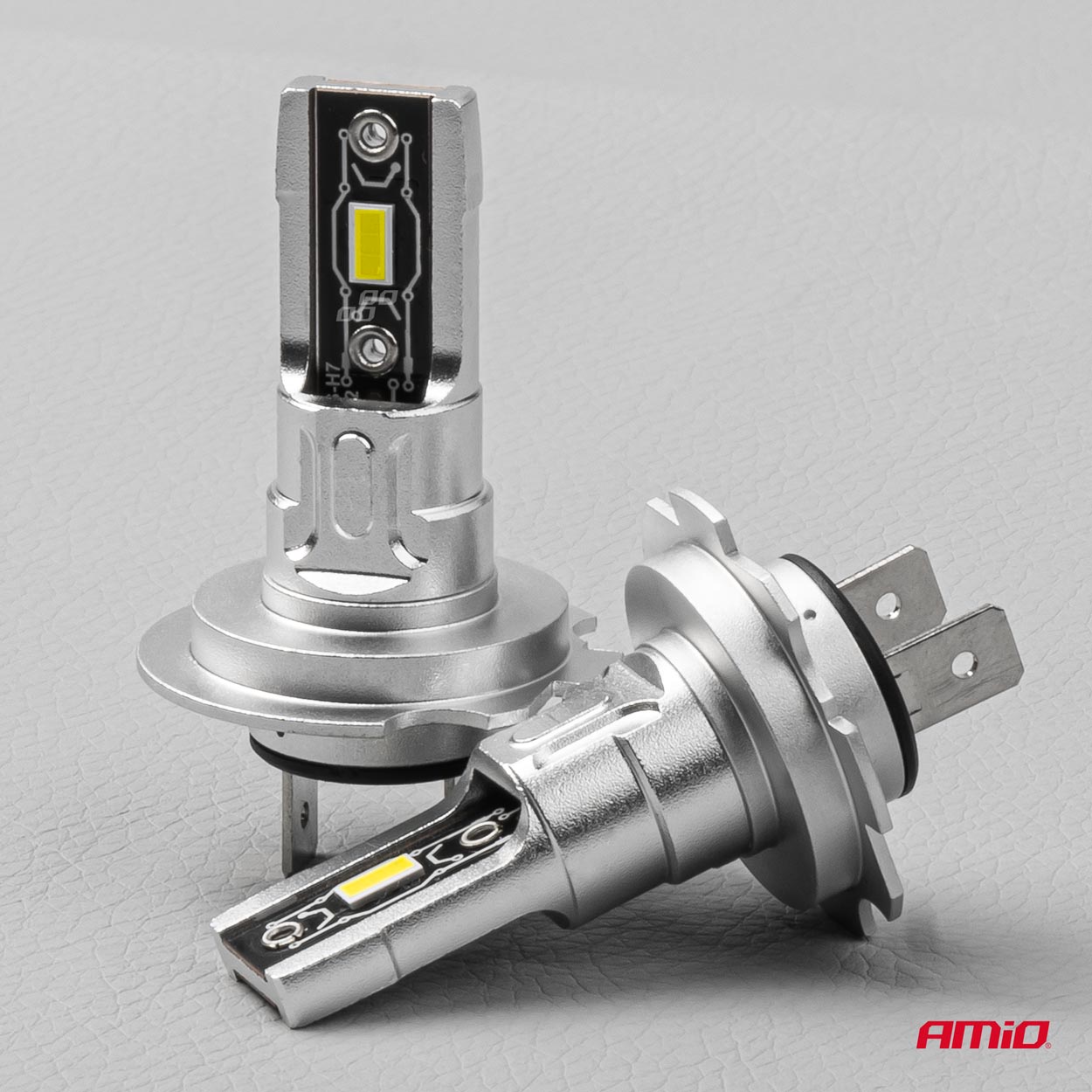 LED žárovky H7 AMIO H-mini, bílé 6500K | 2300 LM, 2 ks