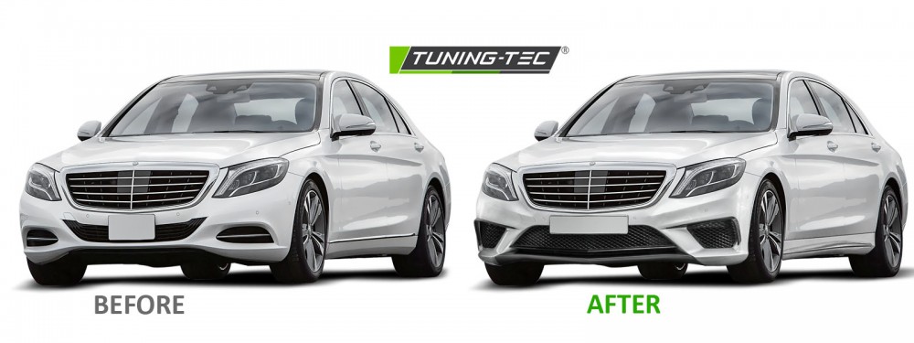 Přední nárazník Mercedes-Benz S W222 13- AMG S63 look PDC