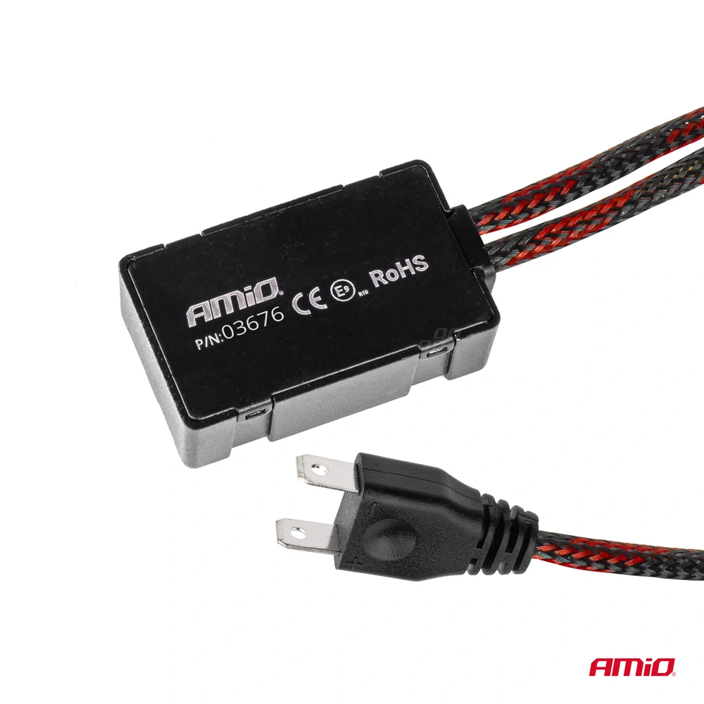LED autožárovky H7-6 HP FULL CANBUS 12V 24V, bílé 6500K | 4500 LM, 2 ks AMIO