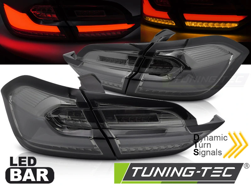 Zadní světla Ford Fiesta MK8 17-21 HATCHBACK kouřová LED