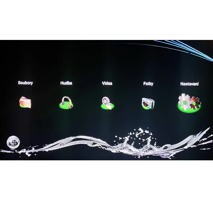 USB multimediální přehrávač