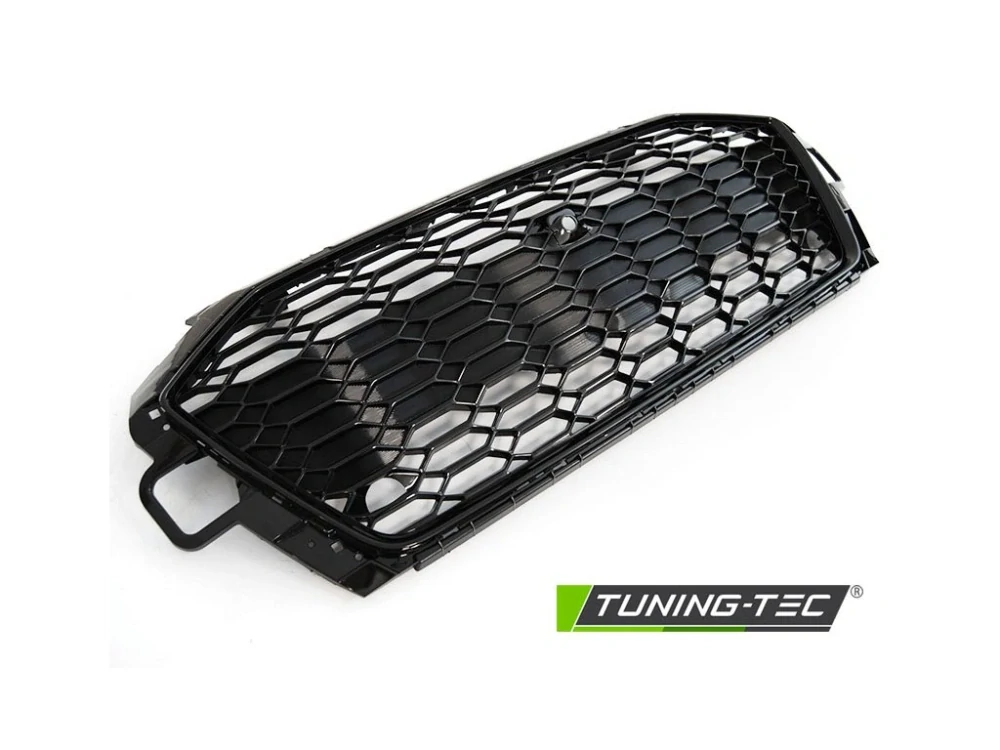 Přední maska Audi A4 B9 20- lesklá/černá PDC 