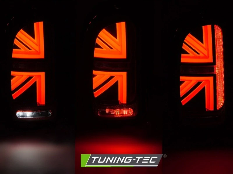 Zadní LED světla, světlomety, lampy Mini Cooper R55 clubman, 2007-2014, kouřové