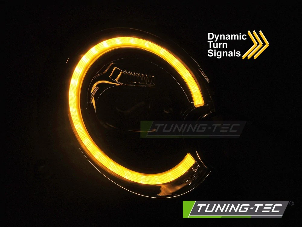 Přední světla Mini Cooper 06-15 FULL LED černé 