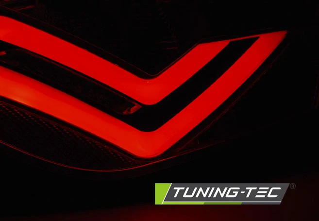 Zadní světla Seat Ibiza 2008-2012, hatchback, 3dveř. LED BAR černé