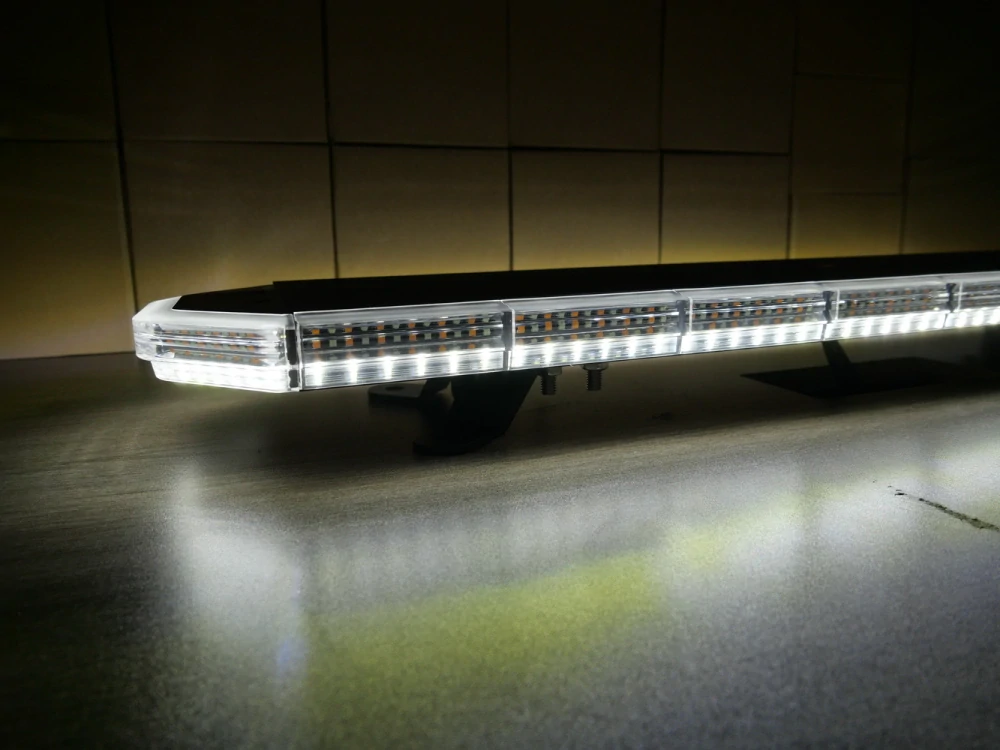 LED rampa 1080mm, oranžovo červeno/modrá+bílá, 10-30V, ECE R65