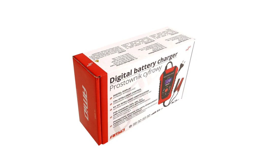 Inteligentní nabíječka autobaterií DBC-02 6/12V (2A / 4A) AMIO