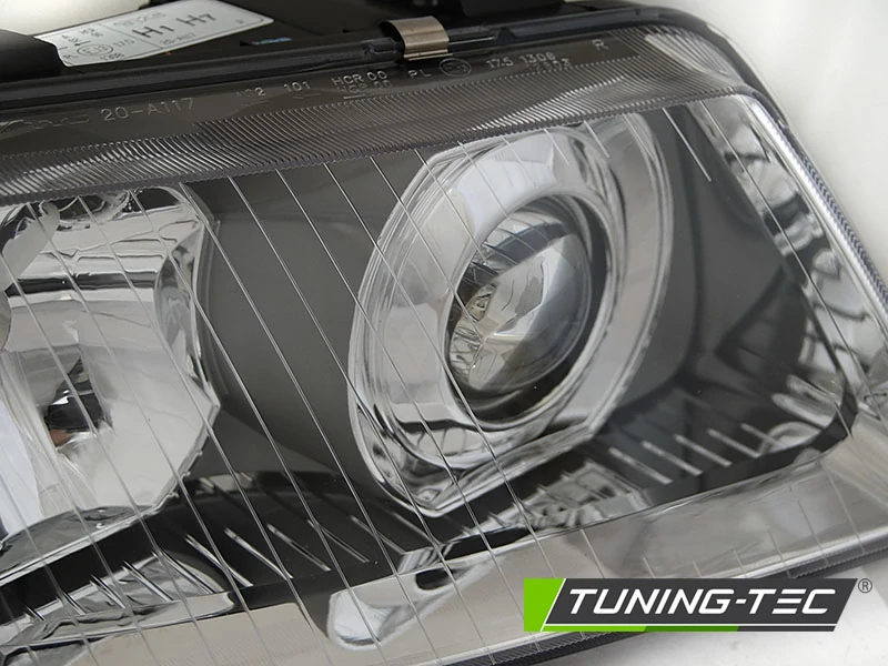 Přední světlo Audi A3 8L 00-03 TYC - chrom LEVÉ