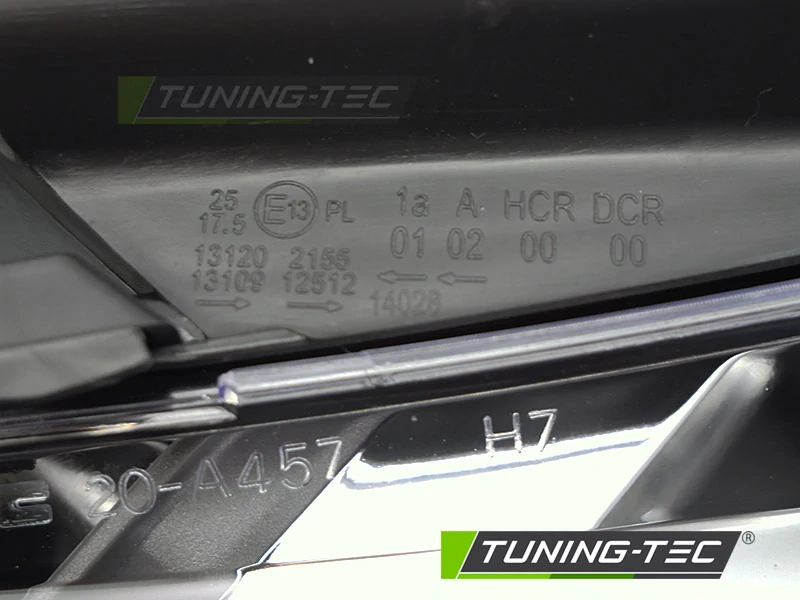 Přední světlo Audi A3 8P 03-08 černé, pravé TYC