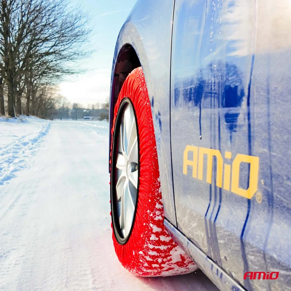Textilní sněhové řetězy AMIO SNOW SOCKS, velikost XL, Önorm V5121