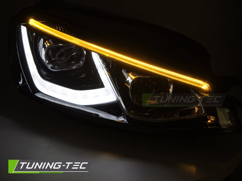 Přední světla VW Golf VII 14-19 Full LED černé