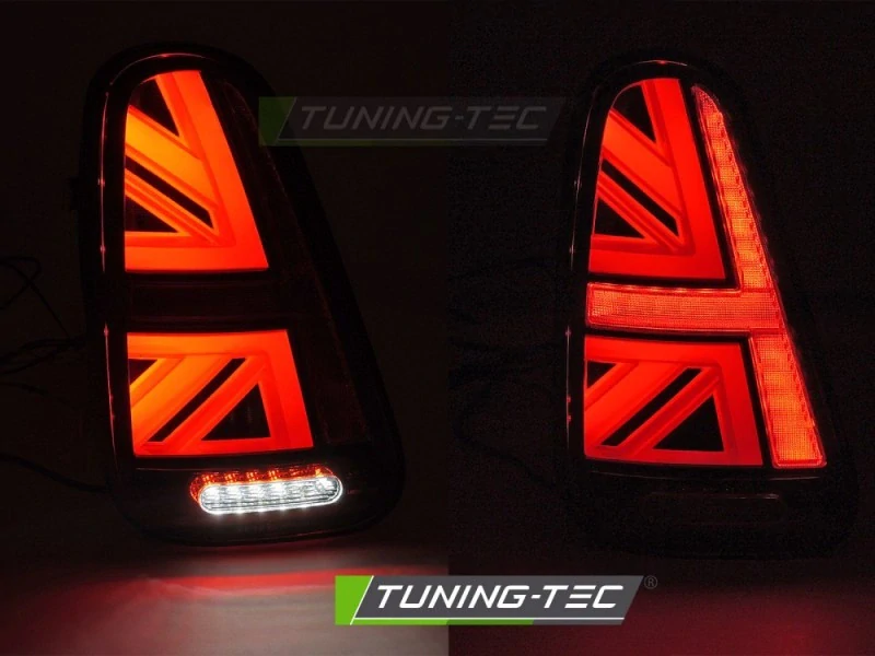 Zadní LED světla, světlomety, lampy Mini Cooper R50, R52, R53 2001-2006, červené