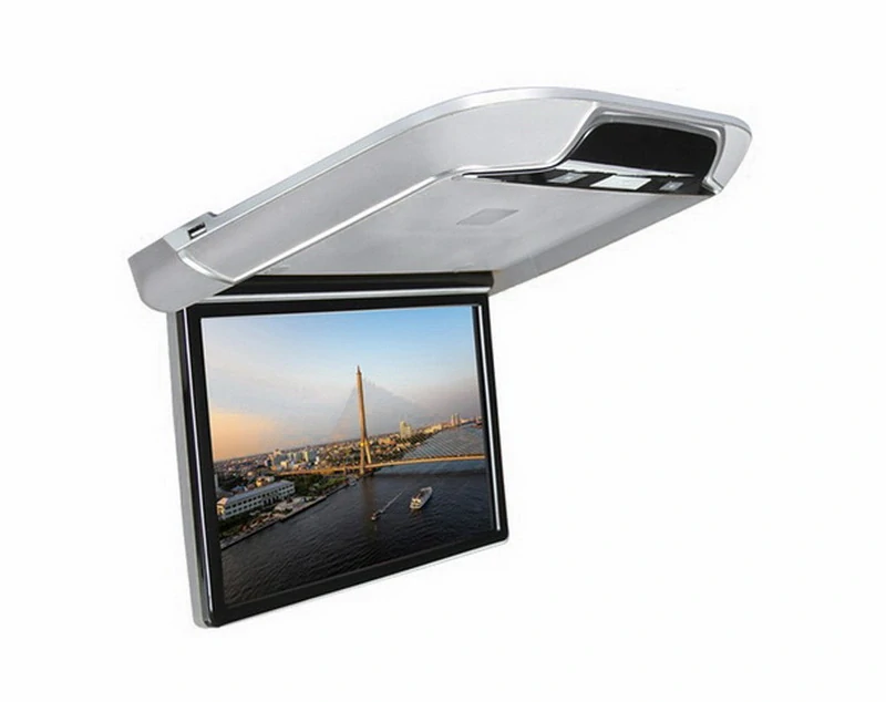 Stropní LCD monitor 21,5" šedý s OS. Android HDMI / USB, dálkové ovládání se snímačem pohybu