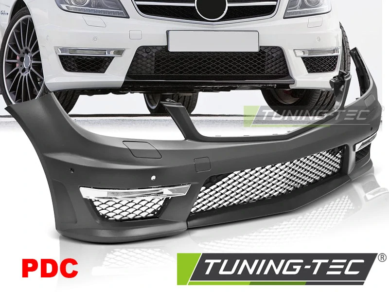 Přední nárazník Mercedes-Benz C W204 11-14 C63 AMG look PDC