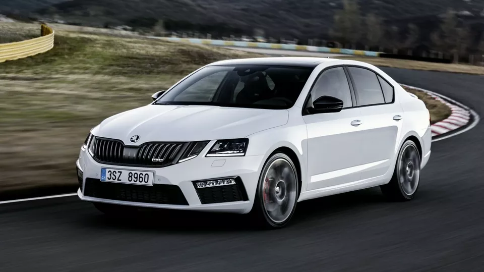 Rámeček přední masky Škoda Octavia III Facelift (2017 - 2020) originál, černý lesklý