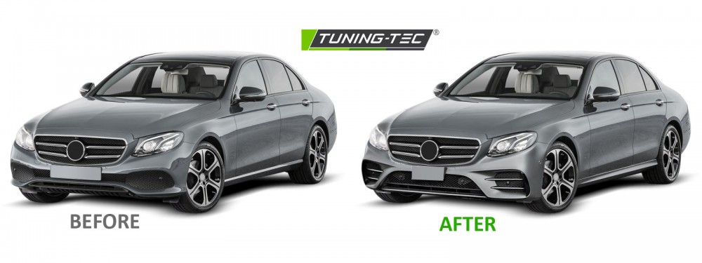 Přední nárazník Mercedes W213, 2016-2018 E43, AMG Style, PDC