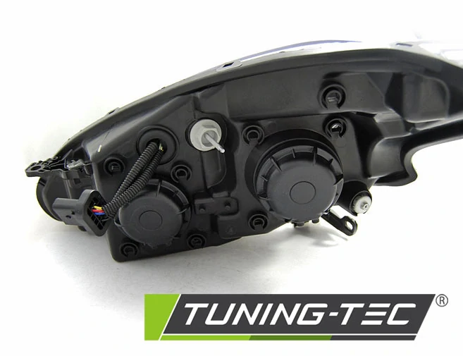 Přední světla s LED denními světly Peugeot 208 12-15 chrom
