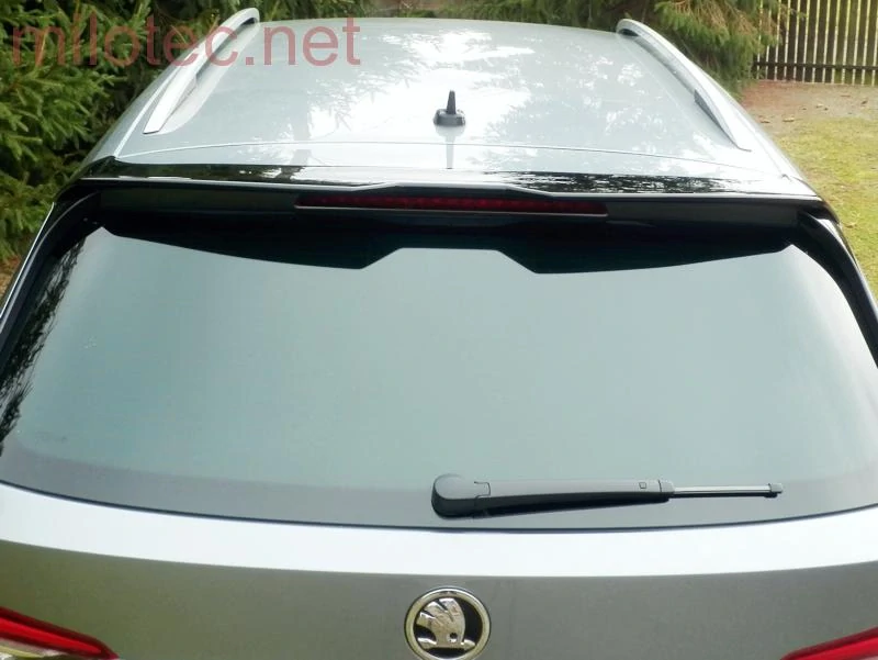 Střešní spoiler - černý lesklý "klavírlak", Kodiaq 2016-2021