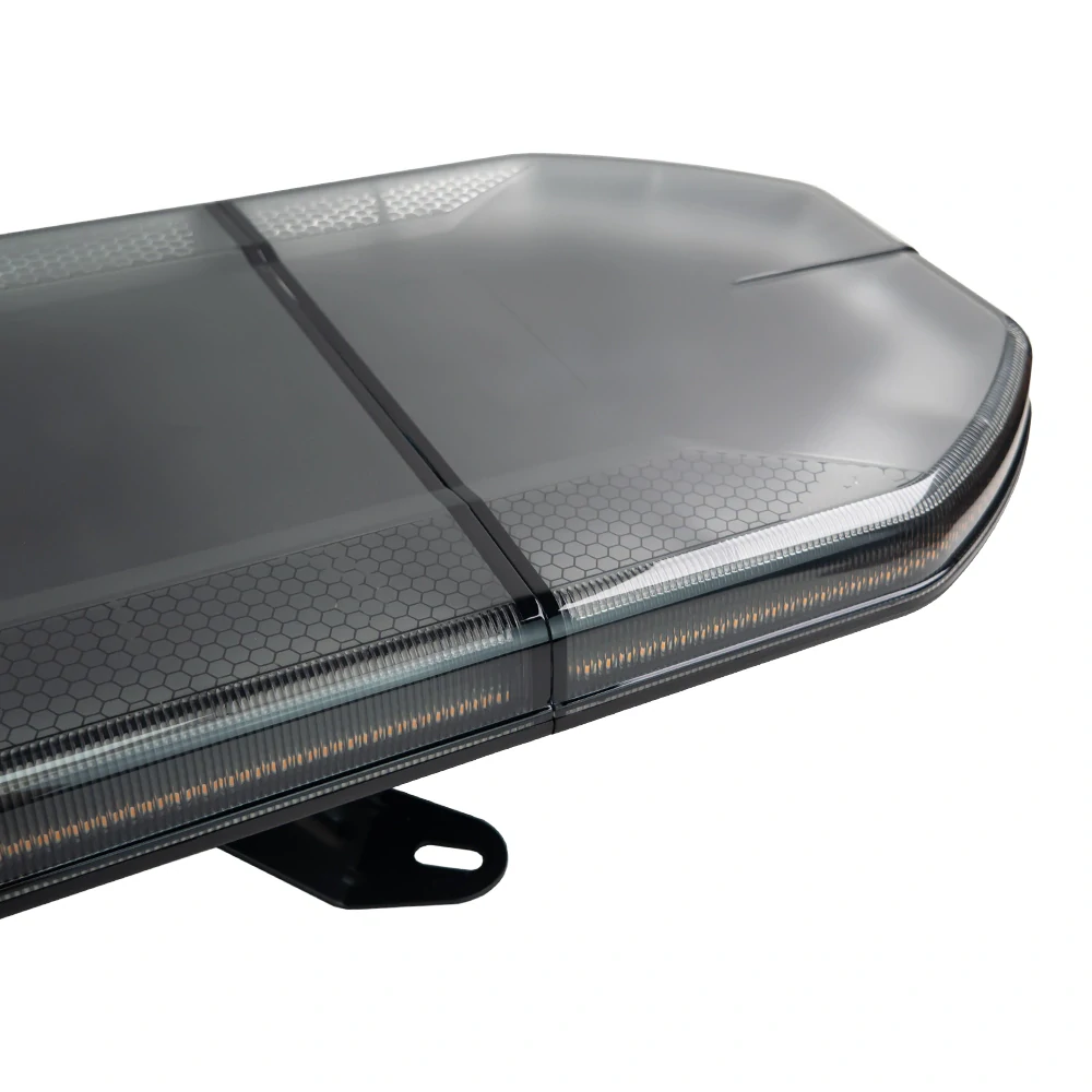 LED rampa 1200mm, oranžová, 12-24V, ECE R65, ovladač s kontrolou zvoleného režimu