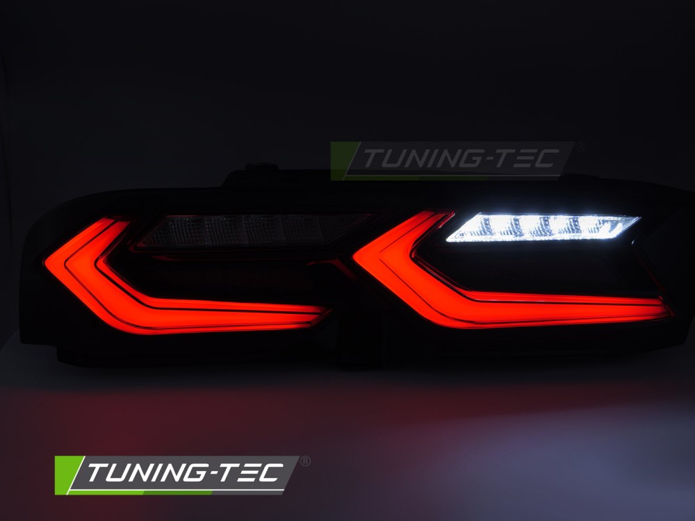 Zadní LED světla, světlomety, lampy Chevrolet Camaro, 2019-2023, SEQ, kouřové čern