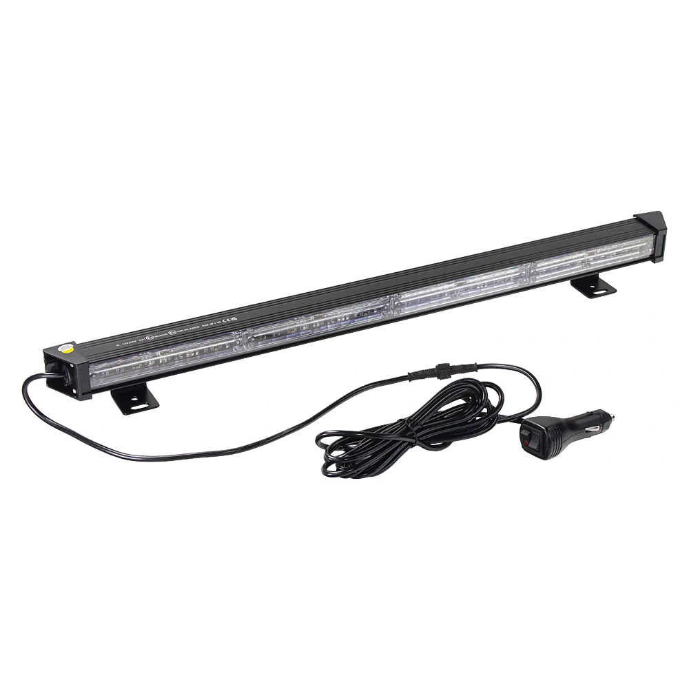 LED alej voděodolná (IP67) 12-24V, 45x LED 1W, oranžová 772mm, ECE R65