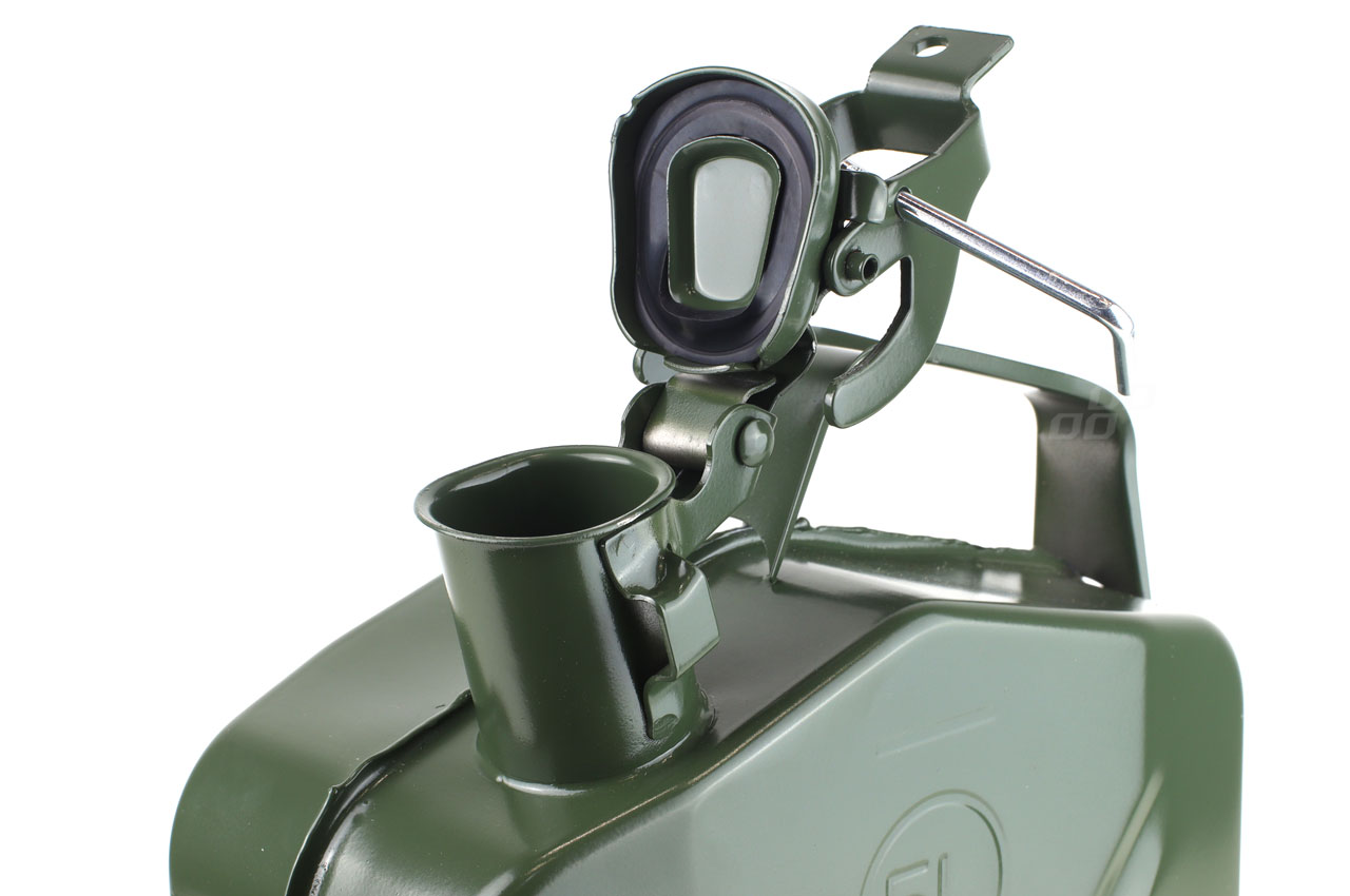 Plechový kanystr 5 litrů na pohonné hmoty| AMIO