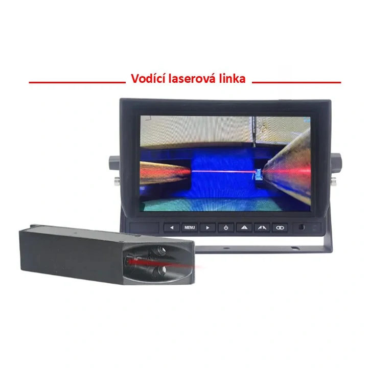 SET bezdrátový kamerový systém s monitorem 7" AHD, DVR, pro vysokozdvižné vozíky