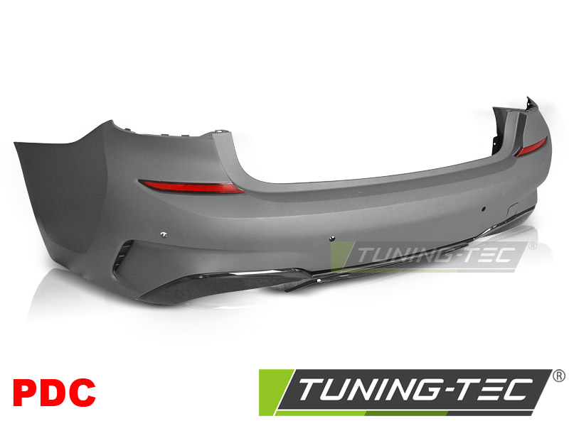 Zadní nárazník BMW G20, 2019-, STYL Performance, PDC, leskle černý