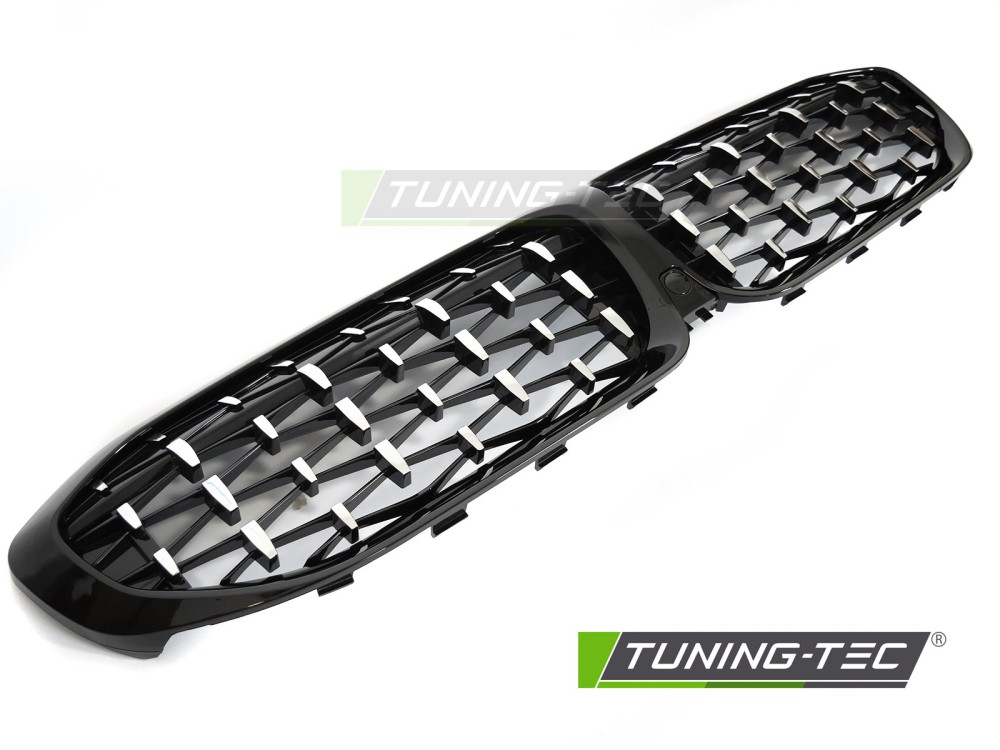BMW G20/G21 2019-2022 - Přední maska DIAMOND černá s chrom