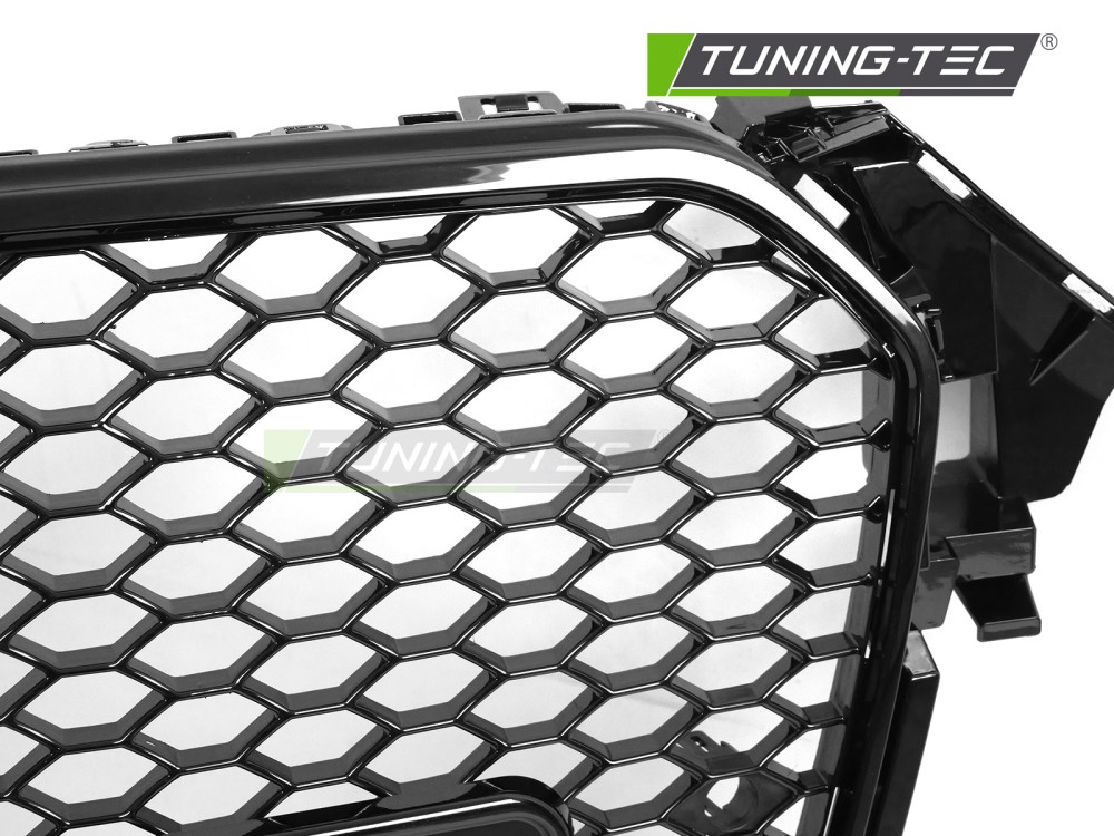 Přední maska  Audi A4 B8 2012-2015 SPORT STYL černá lesklá s PDC