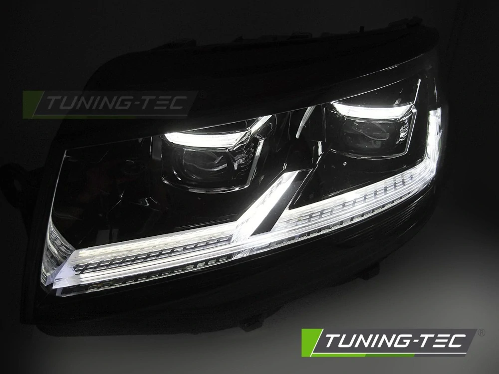 Přední LED světla VW T6, 2015-2019 LPVWX8 black