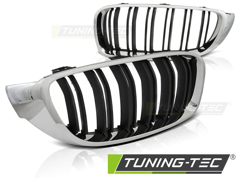 Přední maska, ledvinky BMW F32, F33, F36 13-M4 LOOK chrom/černá