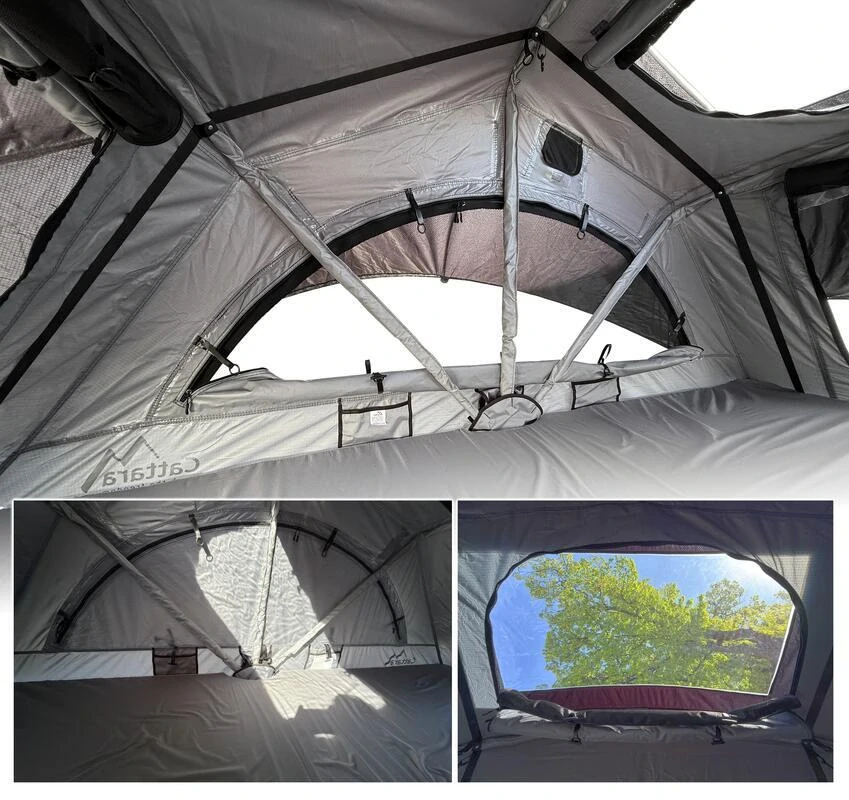 Střešní stan CARPATI pro 2-3 osoby 240x140x130cm PU2500mm