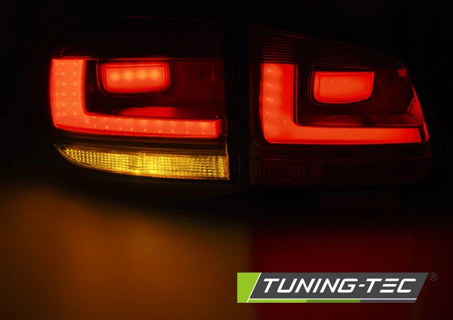 Zadní světla VW Tiguan 2007-2011 kouřové LED BAR