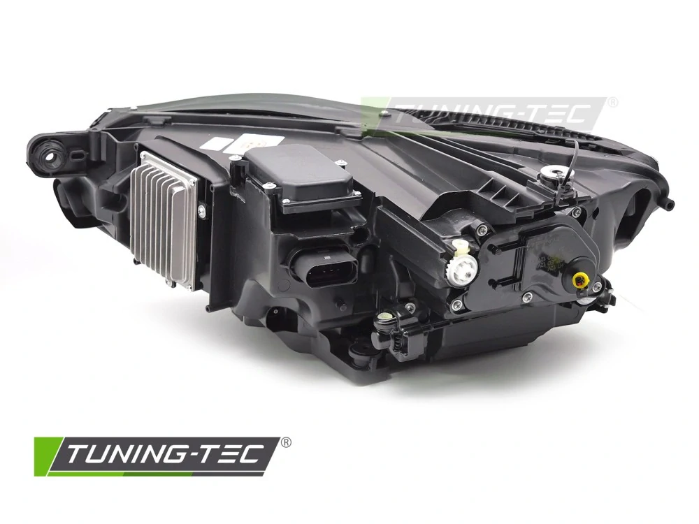 Přední FULL LED světlomety pro VW Passat B8 (2014–2019) s dynamickým blinkrem (SEQ DRL) – Černé