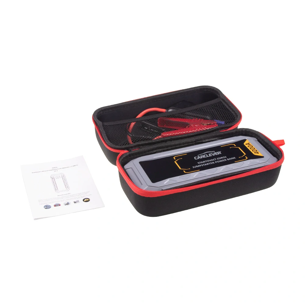 PROFI Startovací zdroj (JumpStarter) 24 000 mAh / 88,8 Wh / 2000 A, 12 V