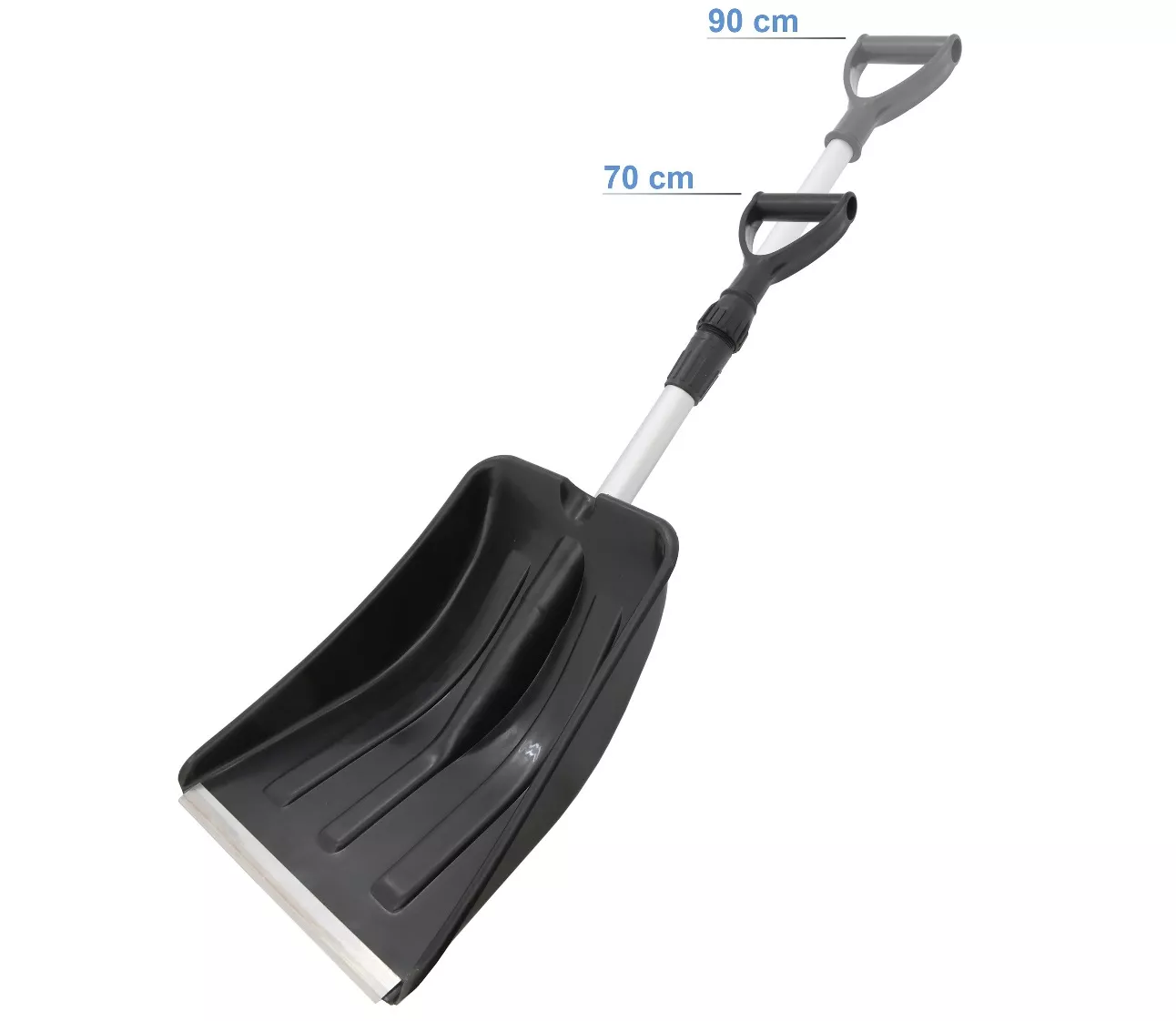 Teleskopická lopata do auta na sníh 70-90 cm COMPASS BLACK
