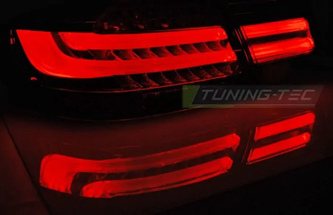 ZADNÍ LED SVĚTLA BMW E92, 2006-2010, LED BAR, ČERVENÉ, KOUŘOVÉ