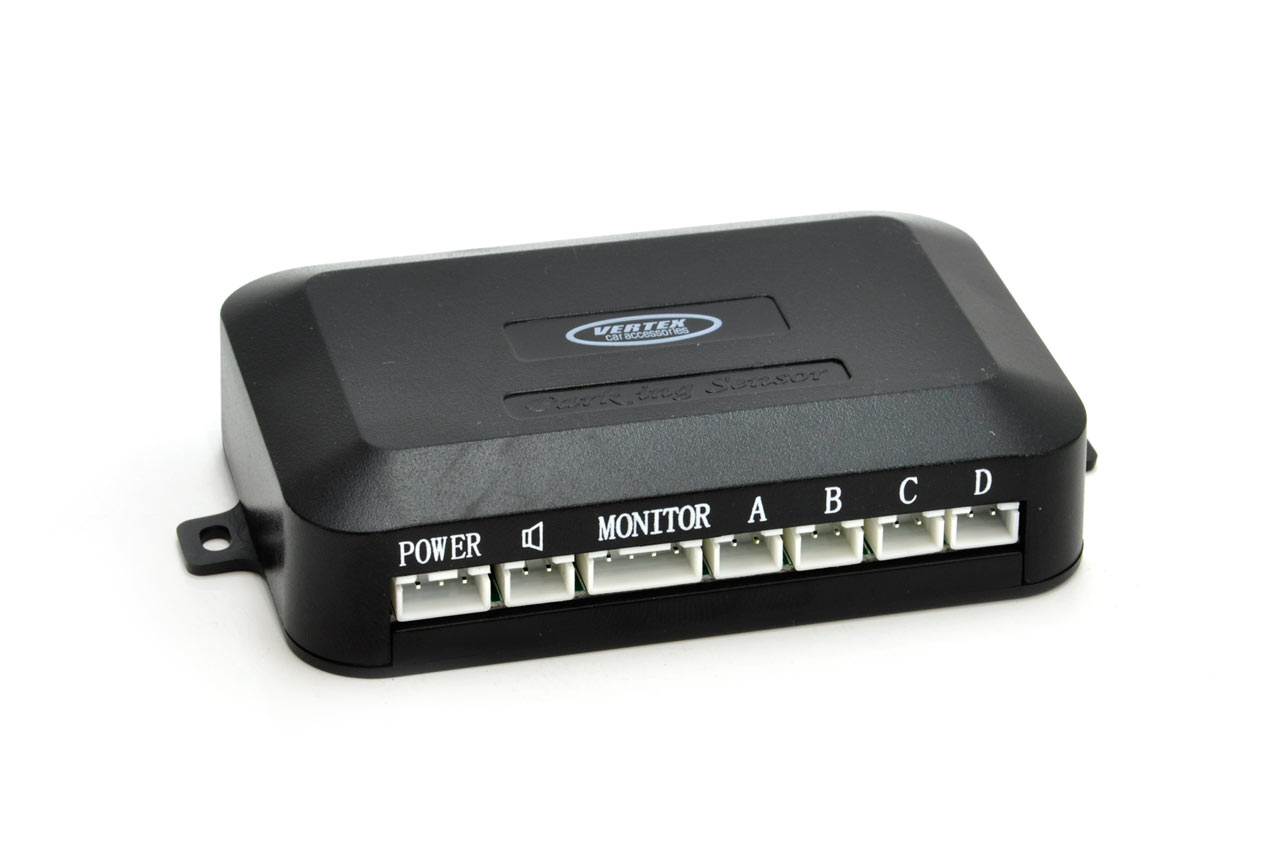 Parkovací asistent 4  bílé senzory TFT 4.3 's úhlovou kamerou 303