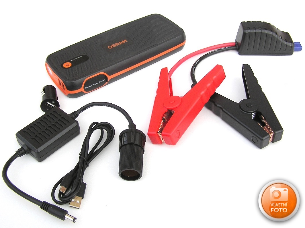 Power Banka Osram- startovací zdroj (JumpStarter) 16.800mAh / 400A / 2000A, 12V