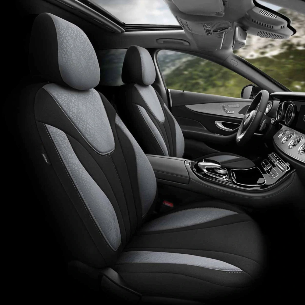 Autopotahy OTOM RUBY 1202 GREY/BLACK univerzální (3-ZIP, sada)