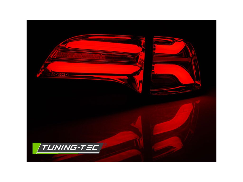 Zadní světla Tesla Model 3 17- černá/kouřová LED BAR