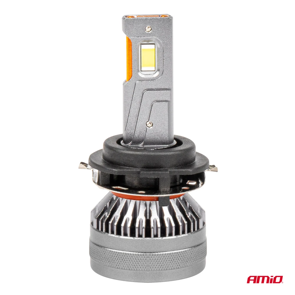 LED autožárovky H7-6 HP FULL CANBUS 12V 24V, bílé 6500K | 4500 LM, 2 ks AMIO
