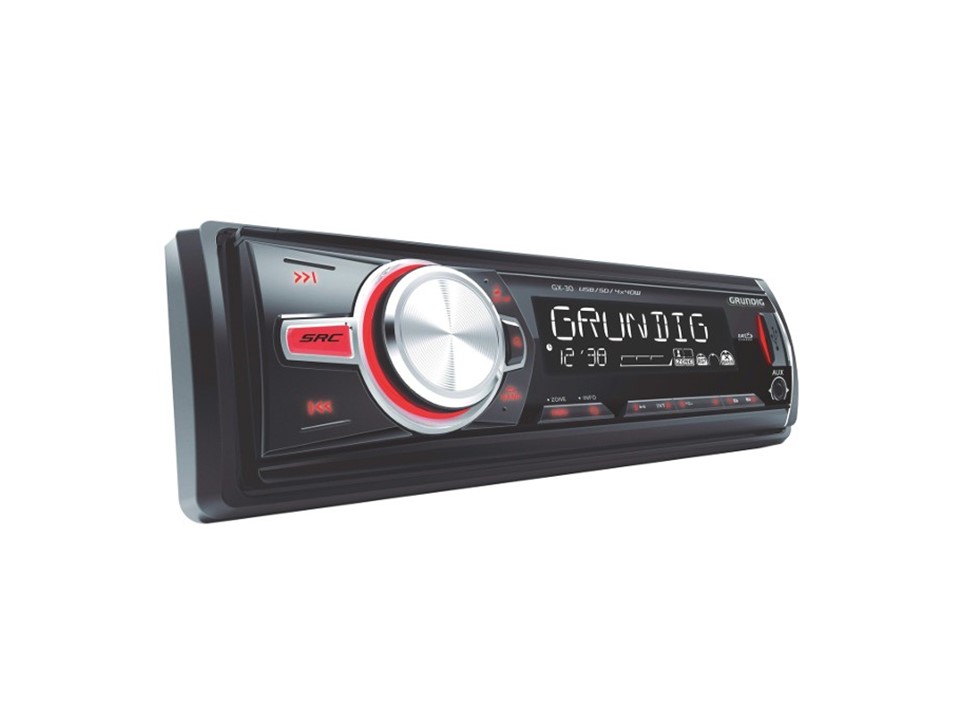 GRUNDIG autorádio bez mechaniky / USB / SD / AUX / odním.panel