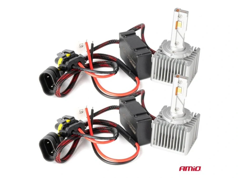 LED žárovky do hlavních světel D1S D3S D8S X AllinOne CAN-BUS 6000K AMIO