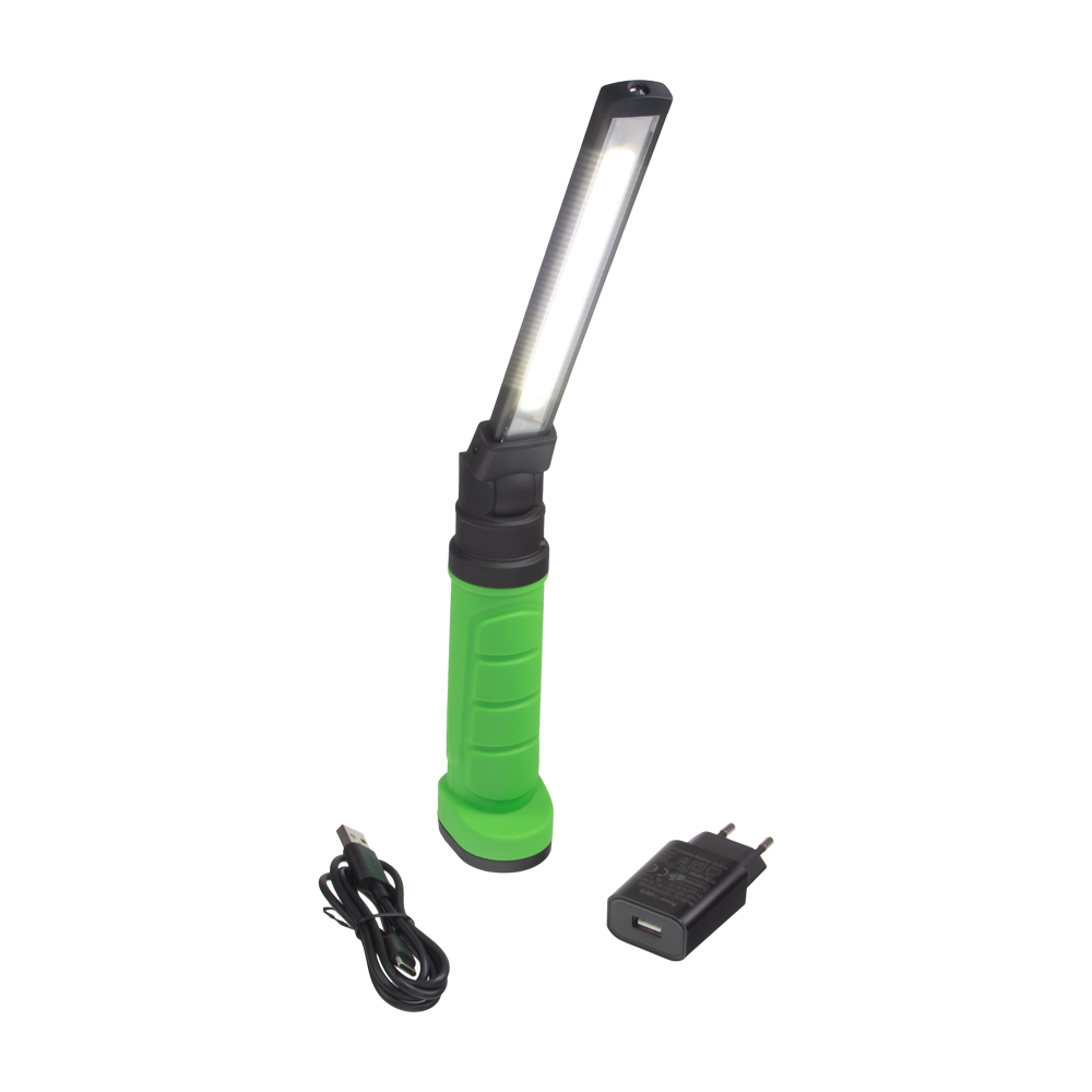 AKU LED 3W profi servisní svítilna, Li-ion 3,7 V 2600 mAh